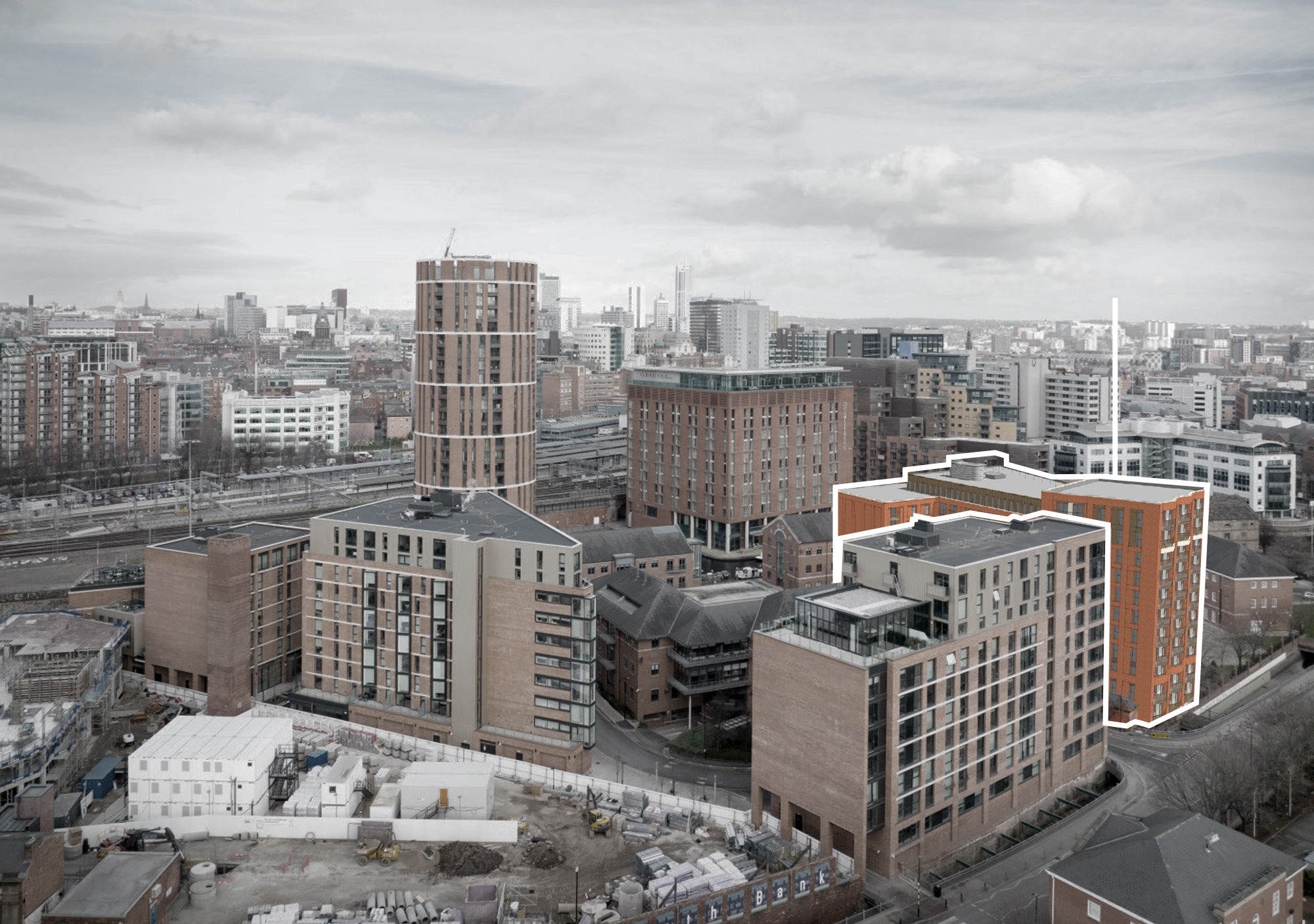 Proposed Zurich House city skyline